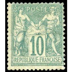 france stamp 68 peace and commerce 10 1876