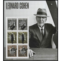 canada stamp 3195 leonard cohen 8 52 2019