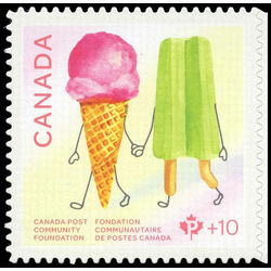 canada stamp b semi postal b28 canada post community foundation 2019