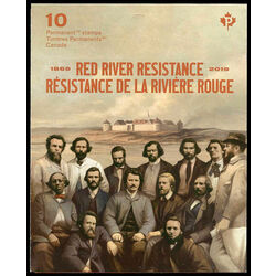 canada stamp bk booklets bk735 red river resistance 2019