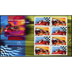 canada stamp 1648b gilles villeneuve 1997