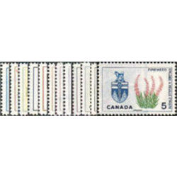 canada stamp 417 29a maple leaves 5 1964