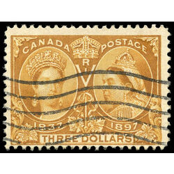 canada stamp 63 queen victoria diamond jubilee 3 1897 U F 026