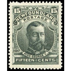 newfoundland stamp 103 king george v 15 1911