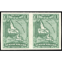 newfoundland stamp 163c map of newfoundland 1929 m vf ng 002