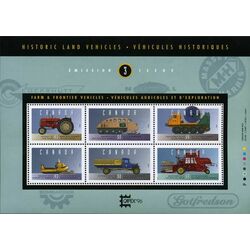 canada stamp 1552i historic land vehicles 3 1995