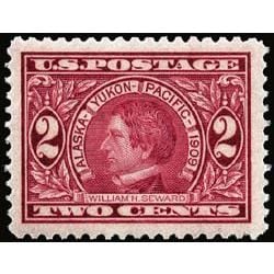 us stamp postage issues 370 william h seward 2 1909