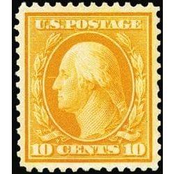 us stamp postage issues 381 washington 10 1910