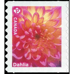 canada stamp 3235 dahlia single pink flower 2020