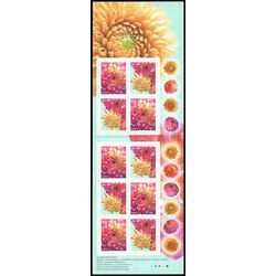 canada stamp bk booklets bk744 dahlia 2020