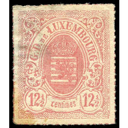 luxembourg stamp 20 coat of arms 12 1871 m 001