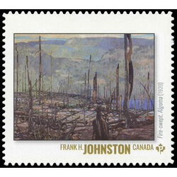 canada stamp 3243d fire swept algoma frank h johnston 2020
