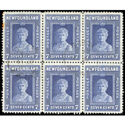 newfoundland stamp 258 queen mary 7 1943 u vf 001