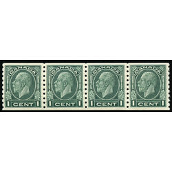 canada stamp 205strip king george v 1933