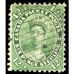 canada stamp 18 queen victoria 12 1859 u f vf 013