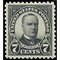 us stamp postage issues 559 mckinley 7 1922