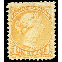 canada stamp 35d queen victoria 1 1870 m vf ng 003