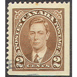 canada stamp 232as king george vi 2 1937
