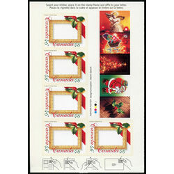 canada stamp 1872a christmas picture frame 2000