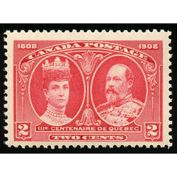 canada stamp 98 king edward vii queen alexandra 2 1908 m vfnh 010