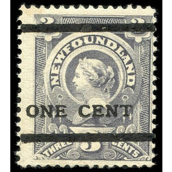 newfoundland stamp 76i queen victoria 1897 m f 004
