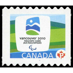 canada stamp 2307biv paralympic emblem p 2009