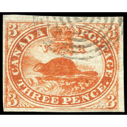 canada stamp 4d beaver 3d 1852 u vf 007