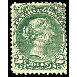 canada stamp 24a queen victoria 2 1868
