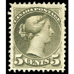 canada stamp 38 queen victoria 5 1876 m vf ng 012