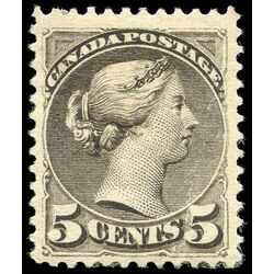 canada stamp 42 queen victoria 5 1888 m vf 019