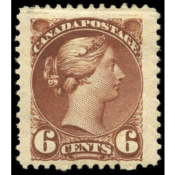 canada stamp 43a queen victoria 6 1891 m vf 006