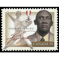 canada stamp 2434 ferguson jenkins 59 2011