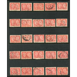 canada 3 jubilee cancel collection 25 stamps