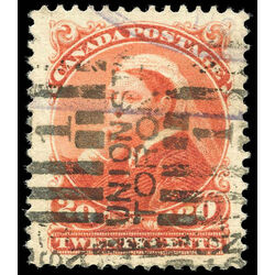 canada stamp 46 queen victoria 20 1893 u vf 023