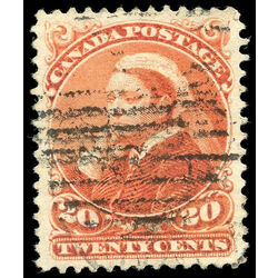 canada stamp 46 queen victoria 20 1893 u vf 024