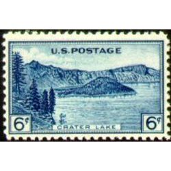 us stamp postage issues 745 crater lake 6 1934