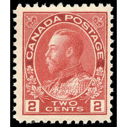 canada stamp 106c king george v 2 1914 m f vf 003