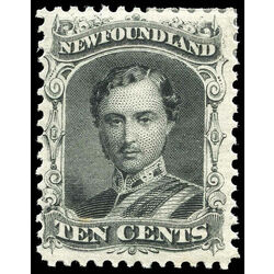 newfoundland stamp 27 prince albert 10 1870 m vfog 015
