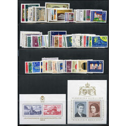 liechtenstein mint never hinged collection 368 b23