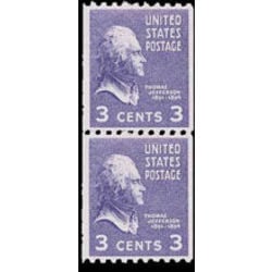 us stamp postage issues 851pa thomas jefferson 6 1939