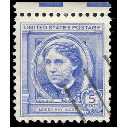 us stamp postage issues 862 louisa may alcott 5 1940