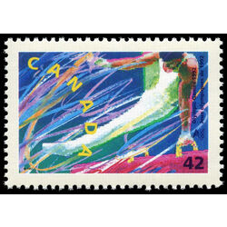 canada stamp 1414 gymnastics 42 1992