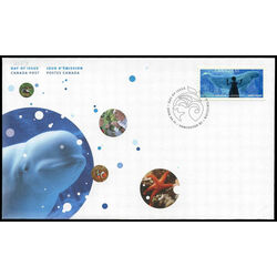 canada stamp 2157 child viewing beluga whale 51 2006 FDC