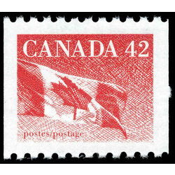 canada stamp 1394iii flag 42 1991