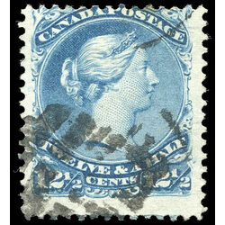 canada stamp 28ii queen victoria 12 1868 U VG 005