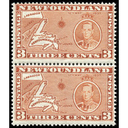 newfoundland stamp 234iii newfoundland map 1937