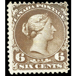 canada stamp 27 queen victoria 6 1868 M F 018