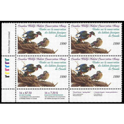 canadian wildlife habitat conservation stamp fwh6c wood ducks 7 50 1990