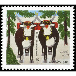 canada stamp 3256i team of oxen in winter 1 30 2020