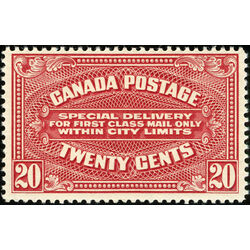 canada stamp e special delivery e2 special delivery stamps 20 1922 M F VF 005